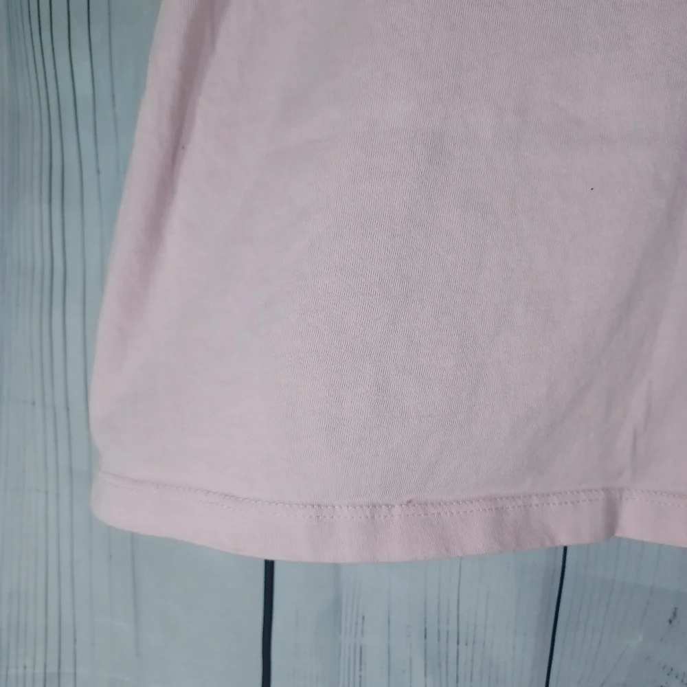 Zara soft pale Pink Boxy Relaxed T-shirt with Short Sleeves - Picture 7 of 12